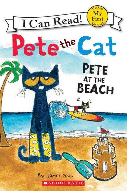 Pete the Cat - Pete at the Beach